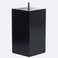 Комплект из 4 ножек для Кроватного основания квадратной формы высота 15 см единый размер черный LA REDOUTE INTERIEURS  фото, kupilegko.ru